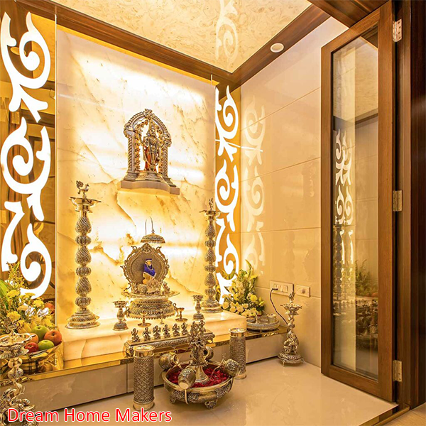Best Pooja Room Interior Designing Firm in Gurgaon | Small Temple Designs